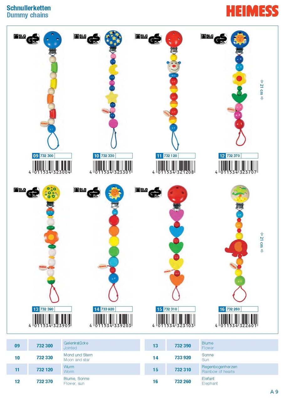 Katalog dřevěných hraček Heimess