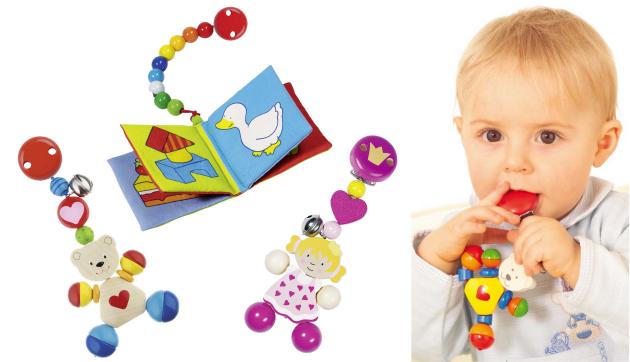 Heimess - hračky s klipem pro miminka