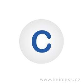 C – zacvakávací korálek, polovina