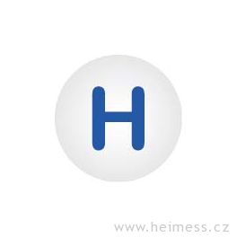 H – zacvakávací korálek, polovina