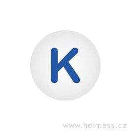 K – zacvakávací korálek, polovina
