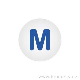M – zacvakávací korálek, polovina