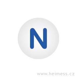 N – zacvakávací korálek, polovina