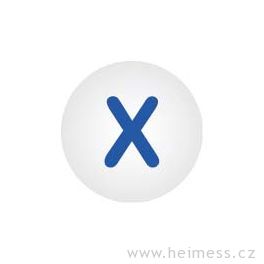 X- zacvakávací korálek, polovina