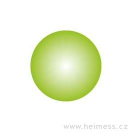 Zelená – zacvakávací korálek, polovina