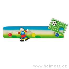 Fotbalista Franz – dětský dřevěný věšák